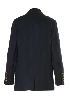 Dames blazer blauw