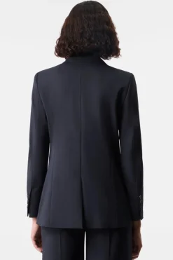 Dames blazer blauw