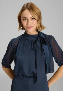 Dames blazer blauw