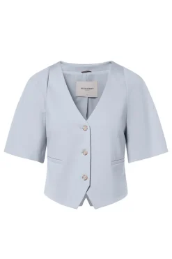 Dames blazer blauw
