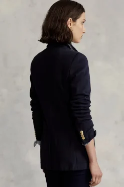 Dames blazer blauw