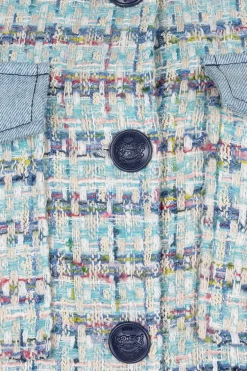 Dames blazer blauw