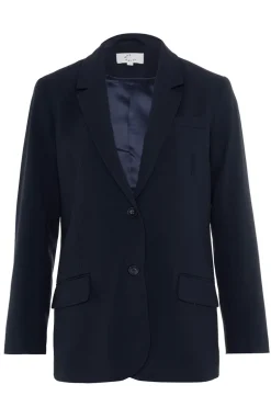 Dames blazer blauw