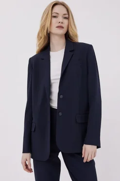 Dames blazer blauw