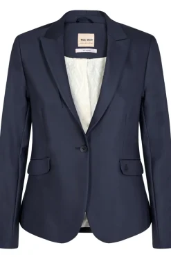 Dames blazer blauw