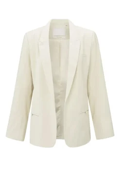 Dames blazer bruin