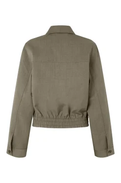 Dames blazer bruin