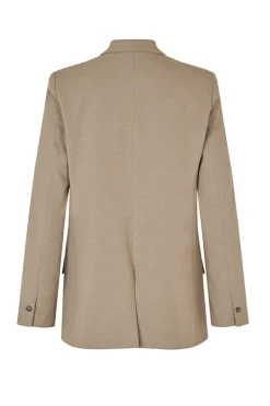 Dames blazer bruin