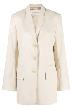 Dames blazer bruin