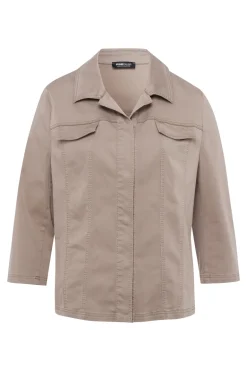 Dames blazer bruin