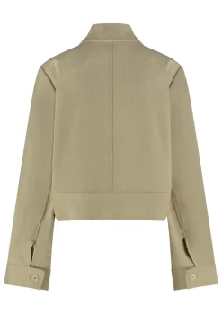 Dames blazer bruin