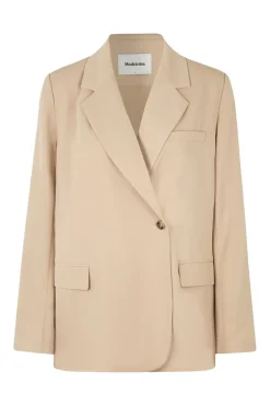 Dames blazer bruin