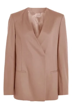 Dames blazer bruin