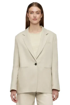 Dames blazer bruin