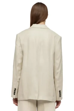 Dames blazer bruin