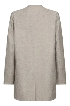 Dames blazer bruin