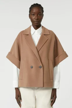 Dames blazer bruin