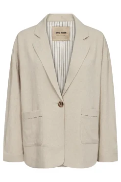 Dames blazer bruin