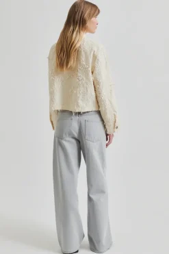 Dames blazer ecru