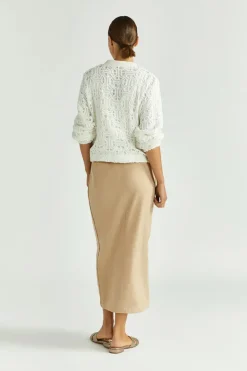 Dames blazer ecru