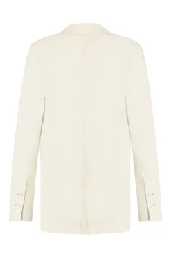 Dames blazer ecru
