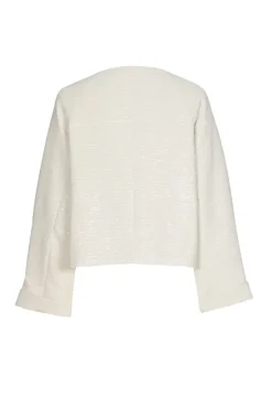 Dames blazer ecru