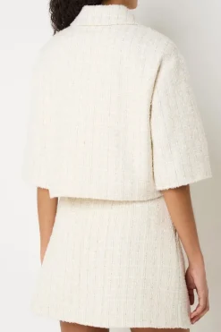 Dames blazer ecru