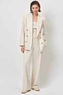 Dames blazer ecru