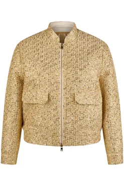 Dames blazer goud