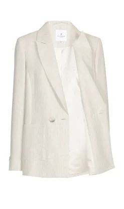 Dames blazer grijs