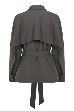 Dames blazer grijs
