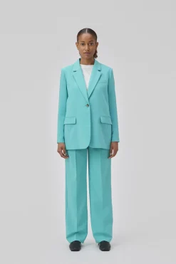 Dames blazer groen