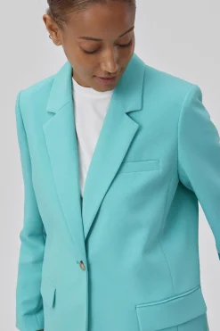 Dames blazer groen