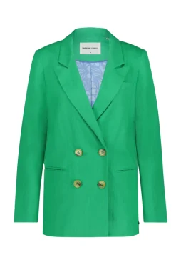Dames blazer groen