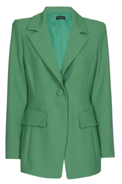 Dames blazer groen