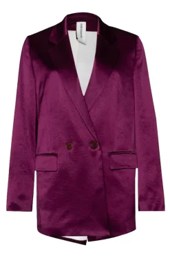 Dames blazer paars