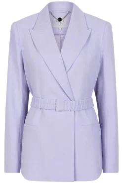Dames blazer paars