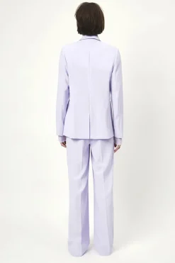 Dames blazer paars