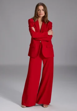 Dames blazer rood