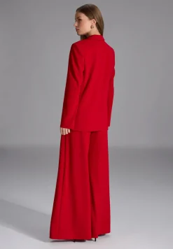 Dames blazer rood