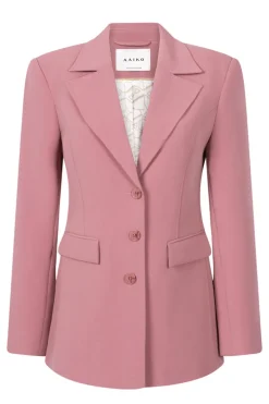 Dames blazer rose