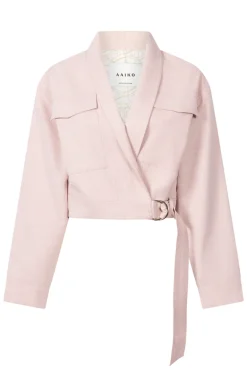 Dames blazer rose
