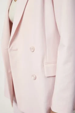 Dames blazer rose