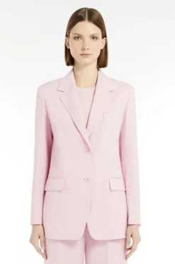 Dames blazer rose