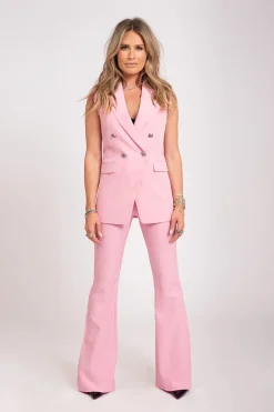 Dames blazer rose