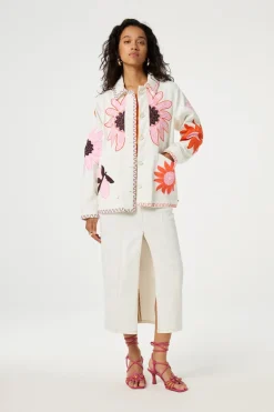Dames blazer wit