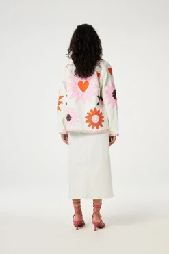 Dames blazer wit