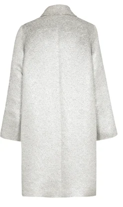 Dames blazer zilver