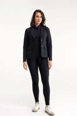 Dames blazer zwart