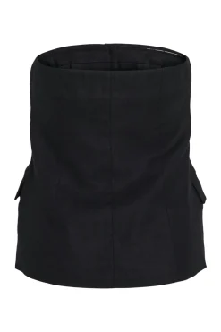 Dames blouse korte mouw zwart